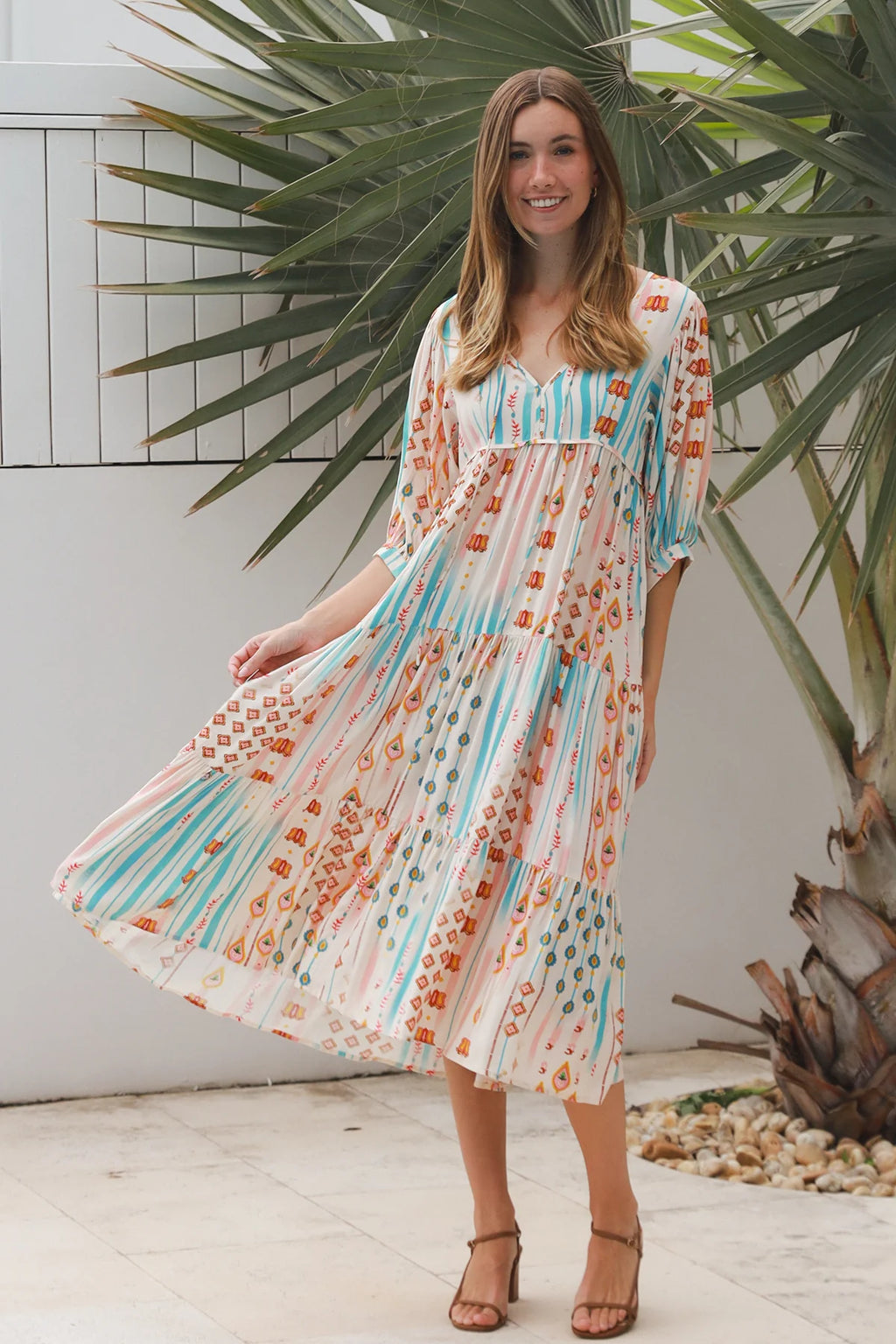 Carlah Midi Dress