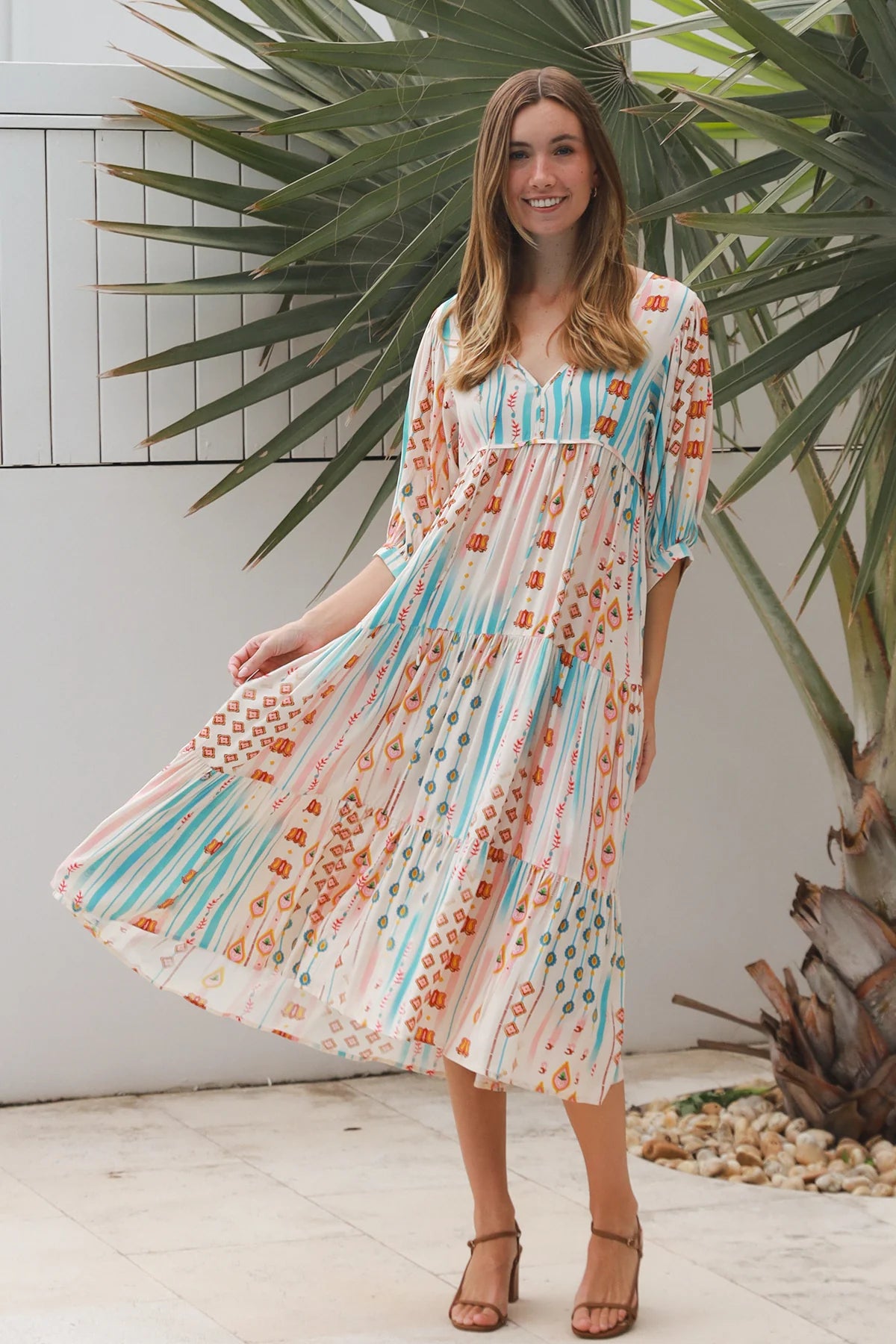 Carlah Midi Dress